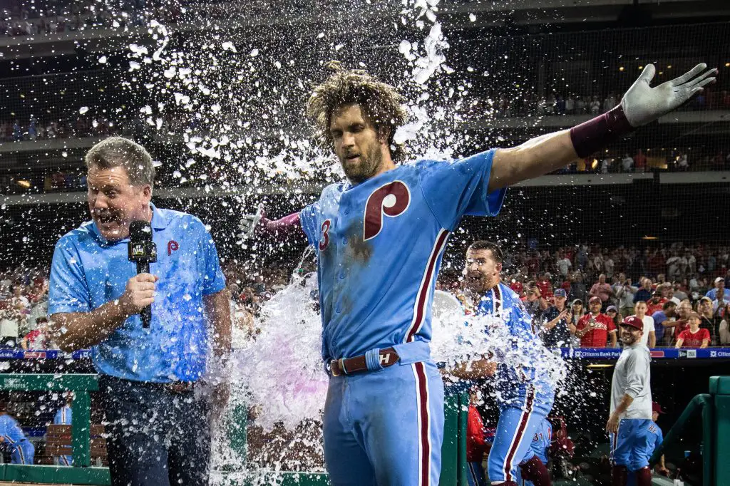 VIDEO: Phillies' Bryce Harper Crushes A Walk-Off Home Run