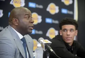 Magic On Lonzo: "He Is Going To Get Triple Doubles In The Regular Season"